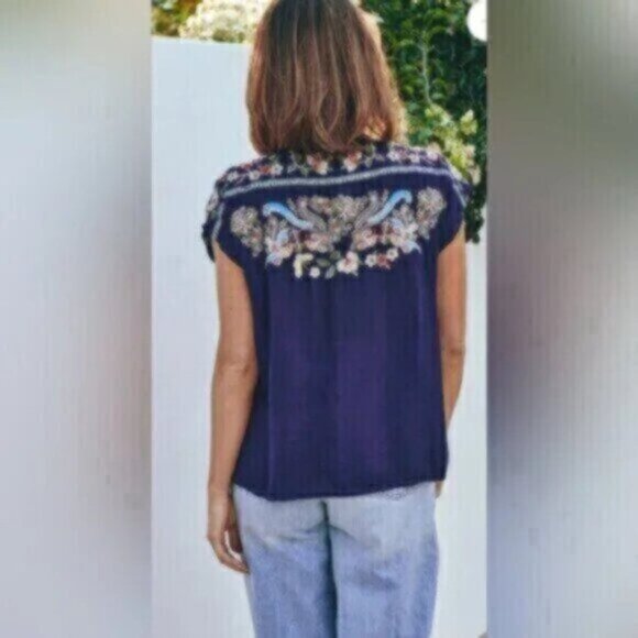 Johnny Was Blouse - Picture 2 of 6